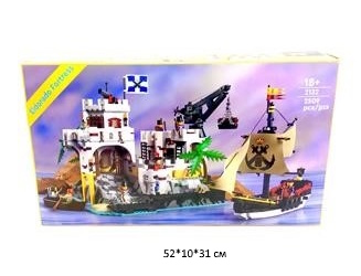 Конструктор арт. 2132 Пираты форт Эльдорадо 2509 дет. в кор._ Конструктор арт. 2132 Пираты форт Эльдорадо 2509 дет. в кор._