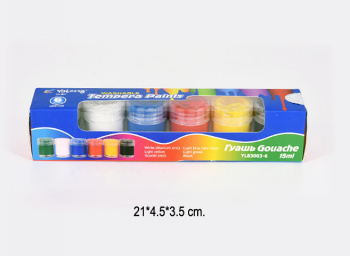 кц_Гуашь арт. YL83003-6 Набор 6 цветов по 15 мл в кор. кц_Гуашь арт. YL83003-6 Набор 6 цветов по 15 мл в кор.
