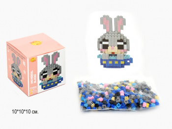 Конструктор арт. 6066-2-805 Микро Зайка серый 581 дет. в кор. Конструктор арт. 6066-2-805 Микро Зайка серый 581 дет. в кор.