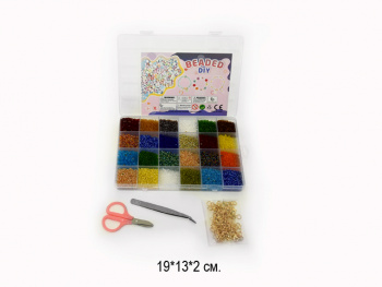 Набор для плетения арт. 17084/00286 Бисер с аксессуарами в кор. Набор для плетения арт. 17084/00286 Бисер с аксессуарами в кор.