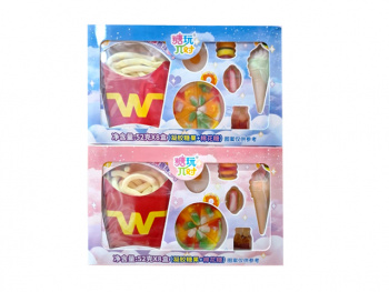 Маршмеллоу арт. 832617/ Набор с мармеладом "Фастфуд" 52 г 8 шт. в кор.*