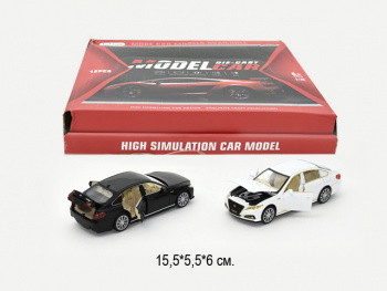 Модель металл. арт. 1900-5 Тойота (12 шт.) шоубокс~•