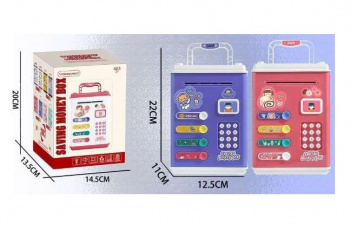 Сейф арт. 778A-2-805 Копилка в ассортименте в кор.