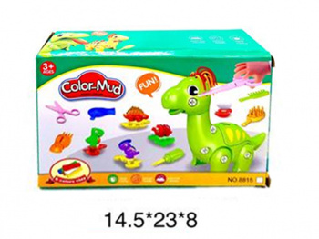 Пластилин арт. 8815 Игровой набор "Динозавр" в кор._/72/ Пластилин арт. 8815 Игровой набор "Динозавр" в кор._/72/