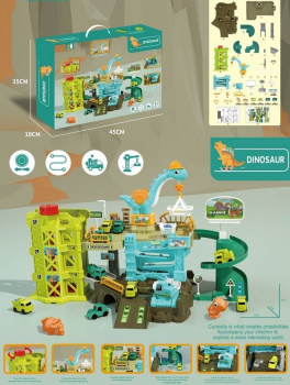 Парковка арт. ZX-663A Стройплощадка Дино в кор. 45*35*10