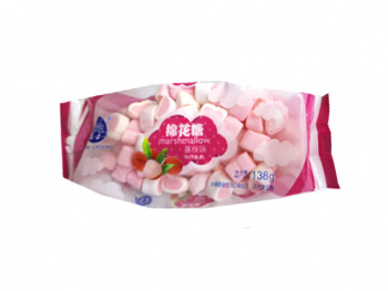 Маршмеллоу арт. 884561 Сердечки "Личи" 138 г в пак.*