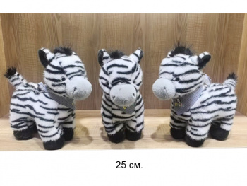 им Зебра арт. 209200 С платочком на шее 25 см в пак. им Зебра арт. 209200 С платочком на шее 25 см в пак.