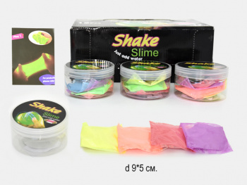 Лизун арт. 08-4 "Создай лизуна" 4 пак. в банке (12 шт.) в кор.~