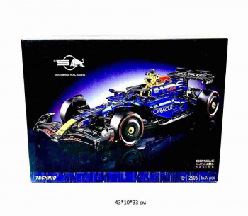 Конструктор арт. 2506 Автомобиль 1639 дет. в кор._