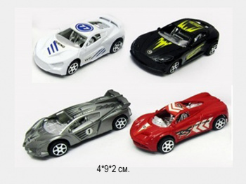 Машина инерц. арт. 661DF" Спорт в ассортименте в пак. 4*9*2 Машина инерц. арт. 661DF" Спорт в ассортименте в пак. 4*9*2