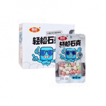 Конфета арт. 081139/ Камушки со вкусом йогурта 25 г 20 шт. в кор.'