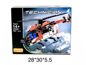 Конструктор арт. 22095 Вертолет 364 дет. в кор._~ Конструктор арт. 22095 Вертолет 364 дет. в кор._~