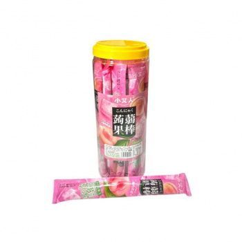 Желе арт. 500546-1 Конжаковое "Персик" 110 г в тубе 20 шт. в банке