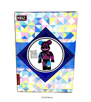 Конструктор арт. 1701 Микро Медведь 14315 дет. в кор._ Конструктор арт. 1701 Микро Медведь 14315 дет. в кор._