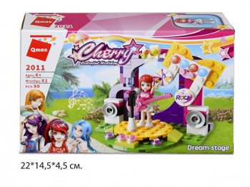 Конструктор арт. 2011" Для девочек 90 дет. в кор. Конструктор арт. 2011" Для девочек 90 дет. в кор.