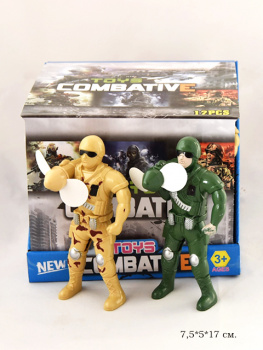 Вентилятор арт. 1609 Солдаты (12 шт.)°+ Вентилятор арт. 1609 Солдаты (12 шт.)°+