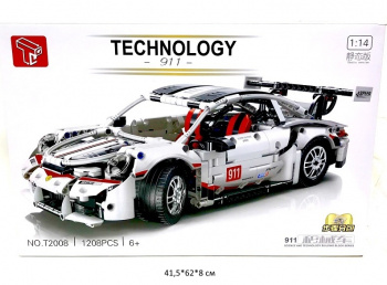 Конструктор арт. T2008 Автомобиль 1208 дет. в кор._~