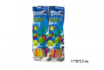 Возд. шар арт. V21-1L Водяные бомбочки 37 шт в пак.• /500 шт./ Возд. шар арт. V21-1L Водяные бомбочки 37 шт в пак.• /500 шт./