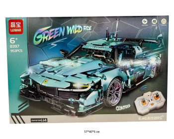 Конструктор арт. 8397 Автомобиль 953 дет. на р/у в кор.•~ Конструктор арт. 8397 Автомобиль 953 дет. на р/у в кор.•~