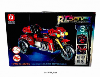 Конструктор арт. FC9013 Мотоцикл трансформер 625 дет. в кор._ Конструктор арт. FC9013 Мотоцикл трансформер 625 дет. в кор._