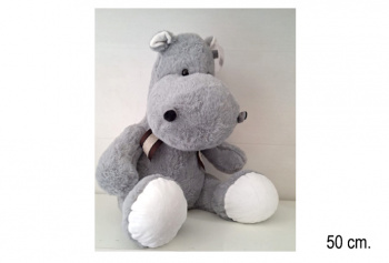 им Бегемот арт. 6431/50 Серый сидит 50 см в пак. им Бегемот арт. 6431/50 Серый сидит 50 см в пак.