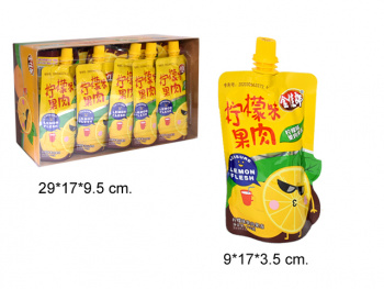 Желе арт. 300592/300561 "Лимон" 110 г в пауче 20 шт. в кор. Желе арт. 300592/300561 "Лимон" 110 г в пауче 20 шт. в кор.