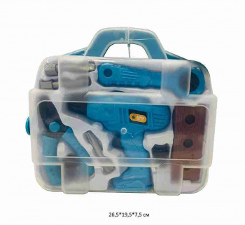 Набор инструментов арт. 6658AB-1 8 предметов в чемодане•