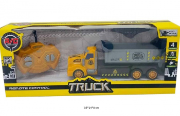 Самосвал на р/у арт. HT008 Спецтехника свет в кор.~ Самосвал на р/у арт. HT008 Спецтехника свет в кор.~