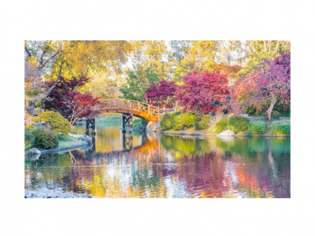 Картина по номерам арт. RA73475 Мост в саду 40*50 в кор.