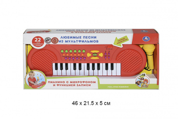 Синтезатор арт. 1454102-R На бат. в коробке Синтезатор арт. 1454102-R На бат. в коробке