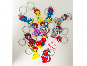 Брелок арт. K-1 Змея в ассортименте в пак. Брелок арт. K-1 Змея в ассортименте в пак.