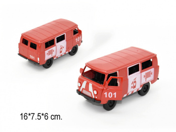 Машина инерц. арт. J0091F-8 Пожарная в пак._/288 шт./ Машина инерц. арт. J0091F-8 Пожарная в пак._/288 шт./