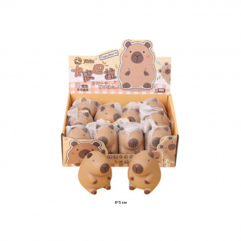 Антистресс арт. JT-507 Капибара 8 см (12 шт.) шоубокс Антистресс арт. JT-507 Капибара 8 см (12 шт.) шоубокс