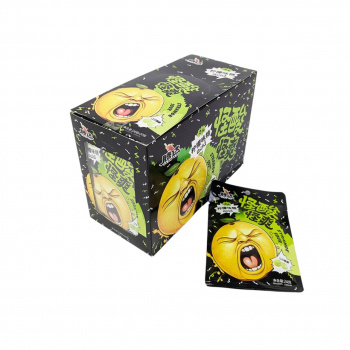 Конфета арт. 501176-4 Кислая "Лимон" 24 г 20 шт. в кор