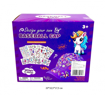 Стразы для декора арт. FT2071-C Набор "Дизайн бейсболки" в кор._ Стразы для декора арт. FT2071-C Набор "Дизайн бейсболки" в кор._