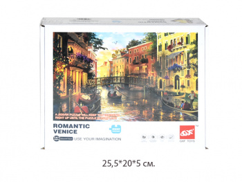 Пазл арт. 1000-6B "Венеция" 1000 дет. в коробке~/48 шт./