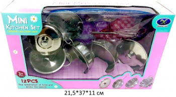 Набор посуды арт. 668-B5 Металл. с прихваткой, 12 предм. в кор._/60 шт./