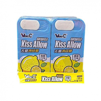 Конфета арт. 762514-2/762507-2 Драже мятное без сахара "Лимон" 15 г 12 шт. в кор.'