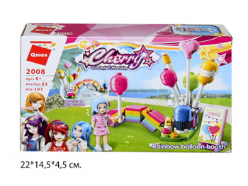 Конструктор арт. 2008" Для девочек в кор. Конструктор арт. 2008" Для девочек в кор.