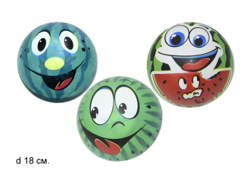 Мяч резин. арт. 25172-8A/20440-1/GD001 В ассортименте 18 см_ Мяч резин. арт. 25172-8A/20440-1/GD001 В ассортименте 18 см_