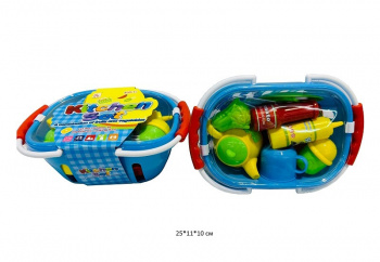 Набор посуды арт. 322-5 С продуктами в корзинке• Набор посуды арт. 322-5 С продуктами в корзинке•