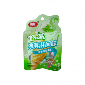 Конфета арт. 081313-5 Жевательные бобы "Мятное мороженое" 28 г 20 шт. в кор./'