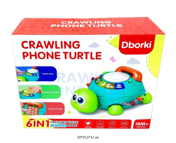 Игрушка арт. XQS2033A Развив. "Черепаха" на бат. в кор._ Игрушка арт. XQS2033A Развив. "Черепаха" на бат. в кор._