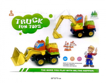 Машина констр. арт. ZY607-ZY610 Строительная техника в кор._ Машина констр. арт. ZY607-ZY610 Строительная техника в кор._