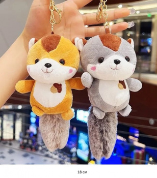 им Белка арт. YE23811-49 Цвета микс брелок 18 см в пак.) им Белка арт. YE23811-49 Цвета микс брелок 18 см в пак.)