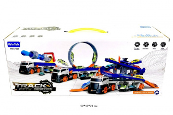 Автотрек арт. E7007 Автовоз-трансформер свет, звук в кор._ Автотрек арт. E7007 Автовоз-трансформер свет, звук в кор._