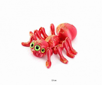 Фигурка 3Д арт. 1405-209 Паук подвижный 4 глаза 13 см в пак.= Фигурка 3Д арт. 1405-209 Паук подвижный 4 глаза 13 см в пак.=