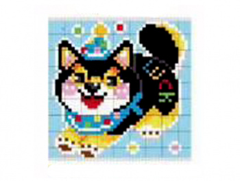 Мозаика арт. pd5-075-802 Из бусин Игривая собака в кор. Мозаика арт. pd5-075-802 Из бусин Игривая собака в кор.