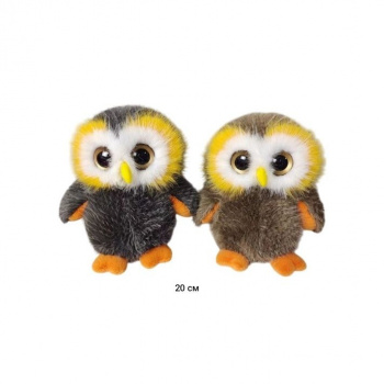 им Сова арт. 209037 Цвета микс пушистая 20 см в пак. им Сова арт. 209037 Цвета микс пушистая 20 см в пак.