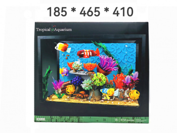Конструктор арт. 71091 Тропический аквариум 4154 дет. в кор._ Конструктор арт. 71091 Тропический аквариум 4154 дет. в кор._